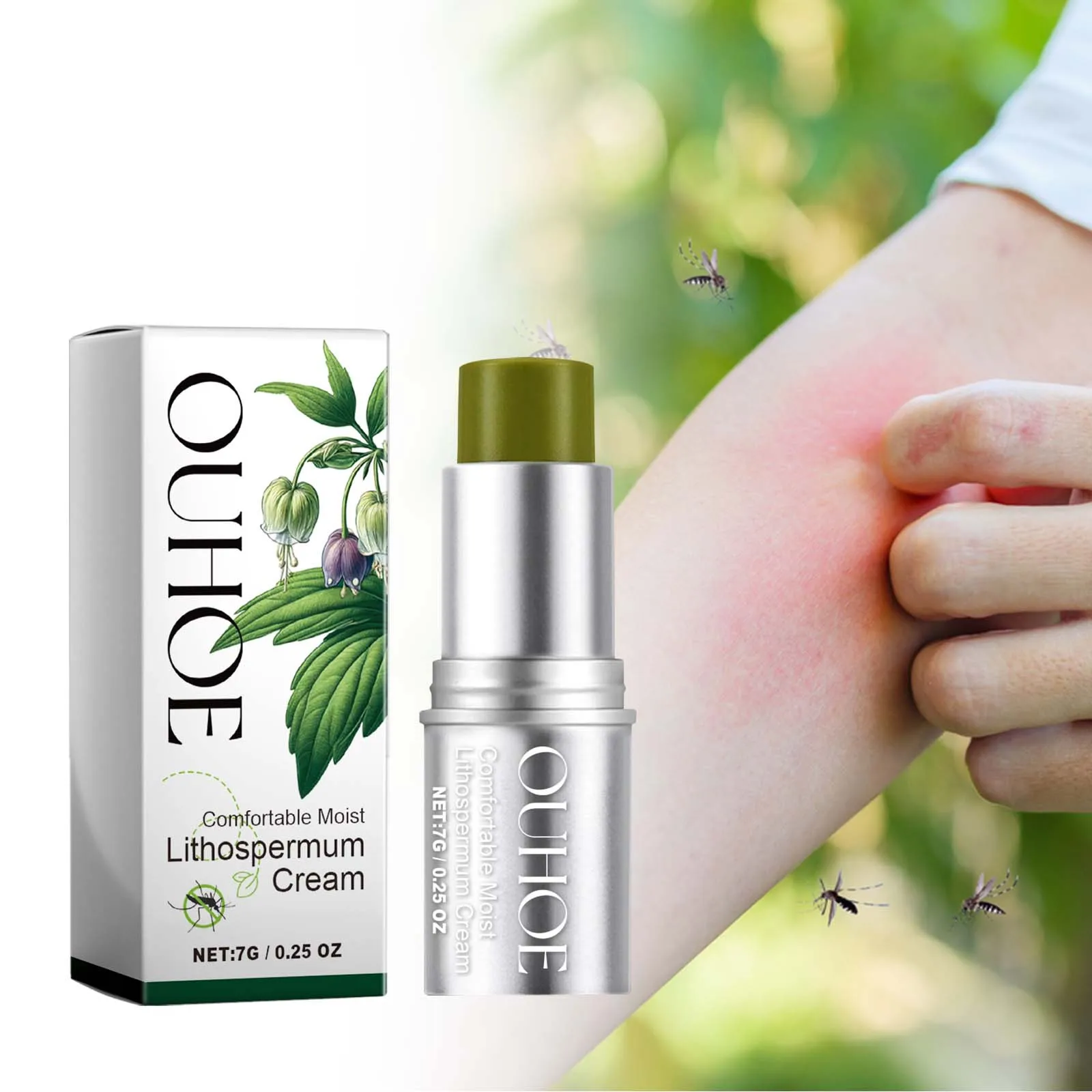 Skincare Natur E - OUHOE Purple Grass Herbal Mosquito Repellent