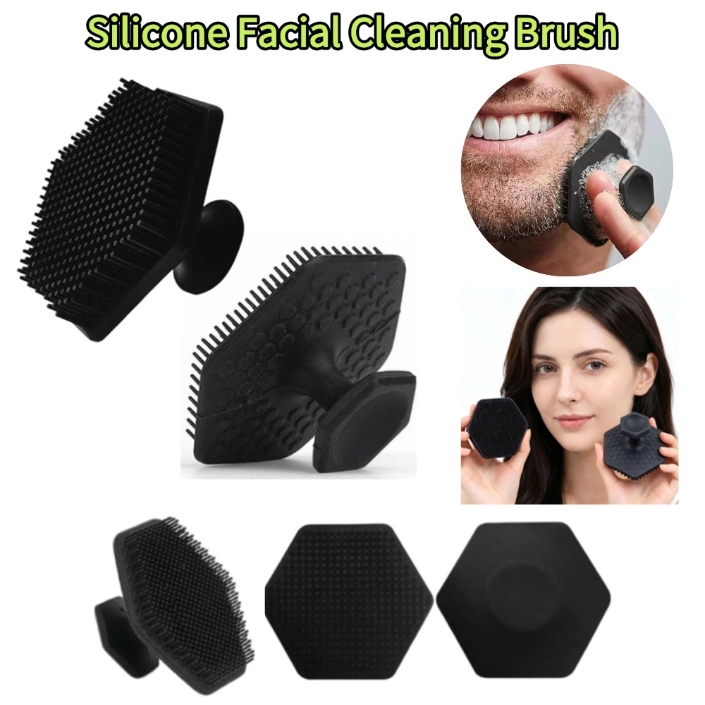 Skincare B Erl - Silicone Facial Cleaning Brush for Men