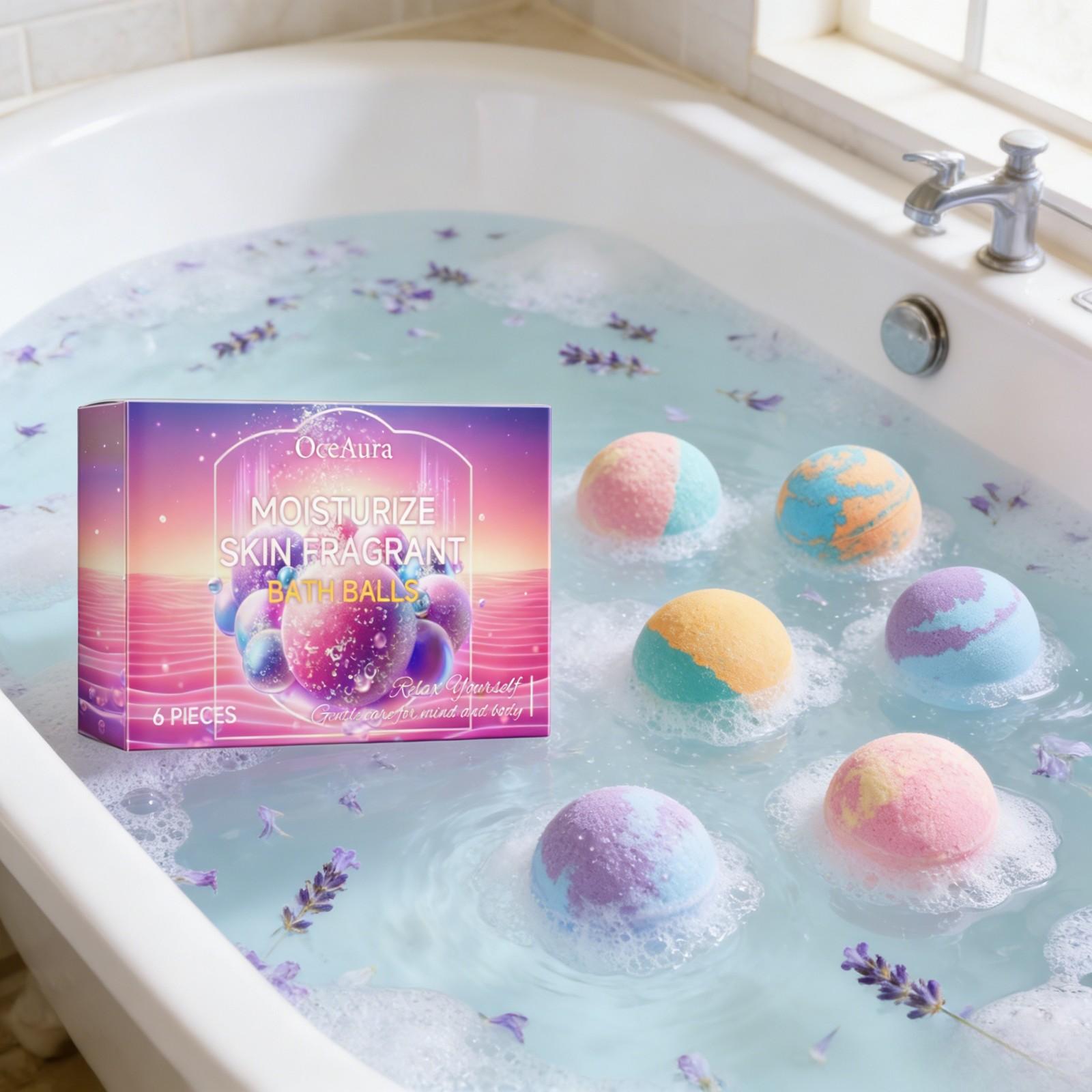 OceAura Bath Bubble Balls Soft - Skincare Natur E review and price