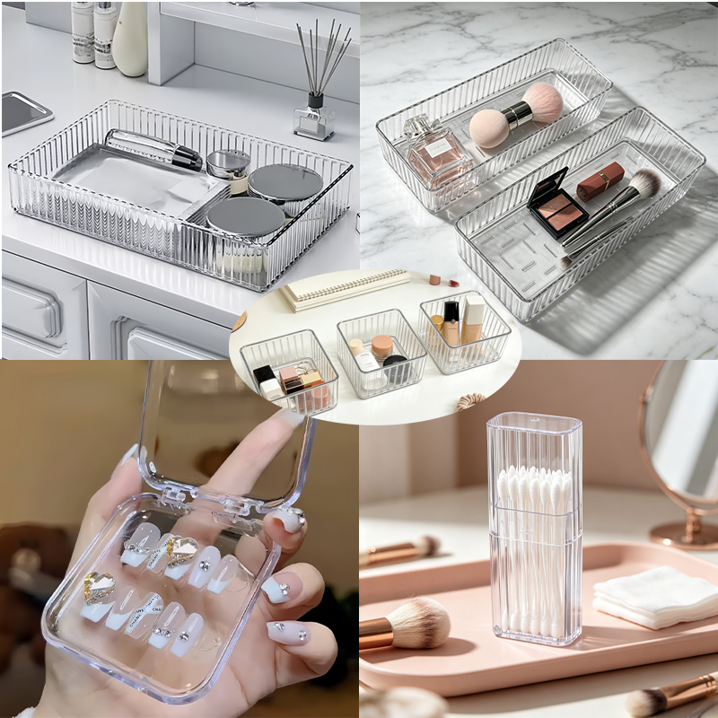 17-Piece Set of Transparent Ve - Skincare B Erl review and price