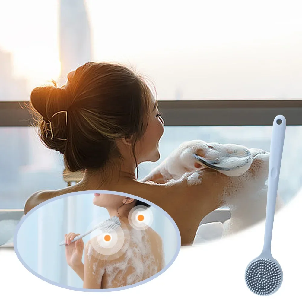 Silicone Long Handle Shower Br - Skincare B Erl review and price