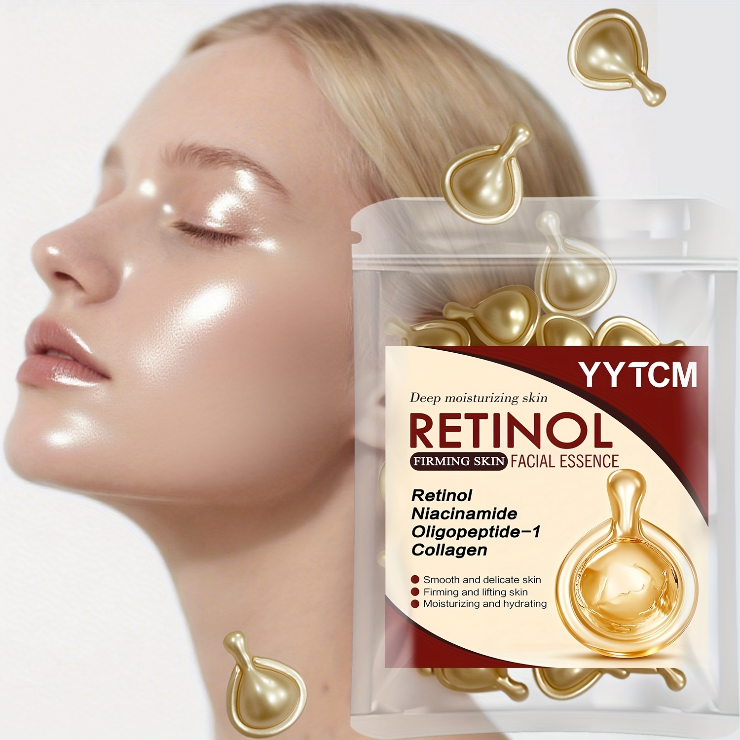 Retinol Firming Facial Moistur - Niacinamide Brightening Serum review and price