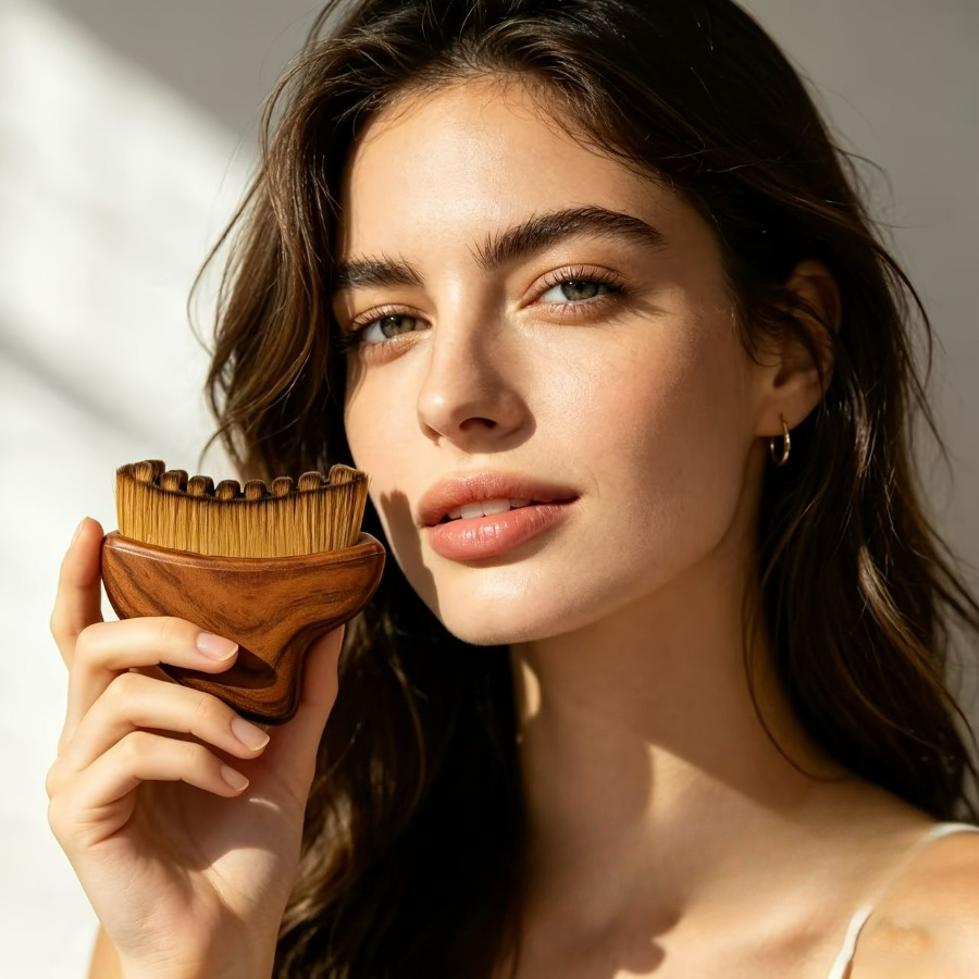 1PC Facial Massage Brush, Angl - Skincare B Erl review and price