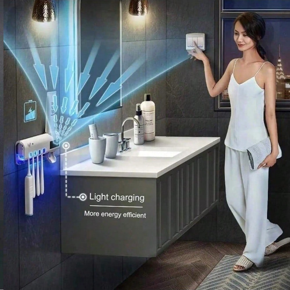 2026 Wall-Mounted Smart Toothb - Skincare Viral review and price