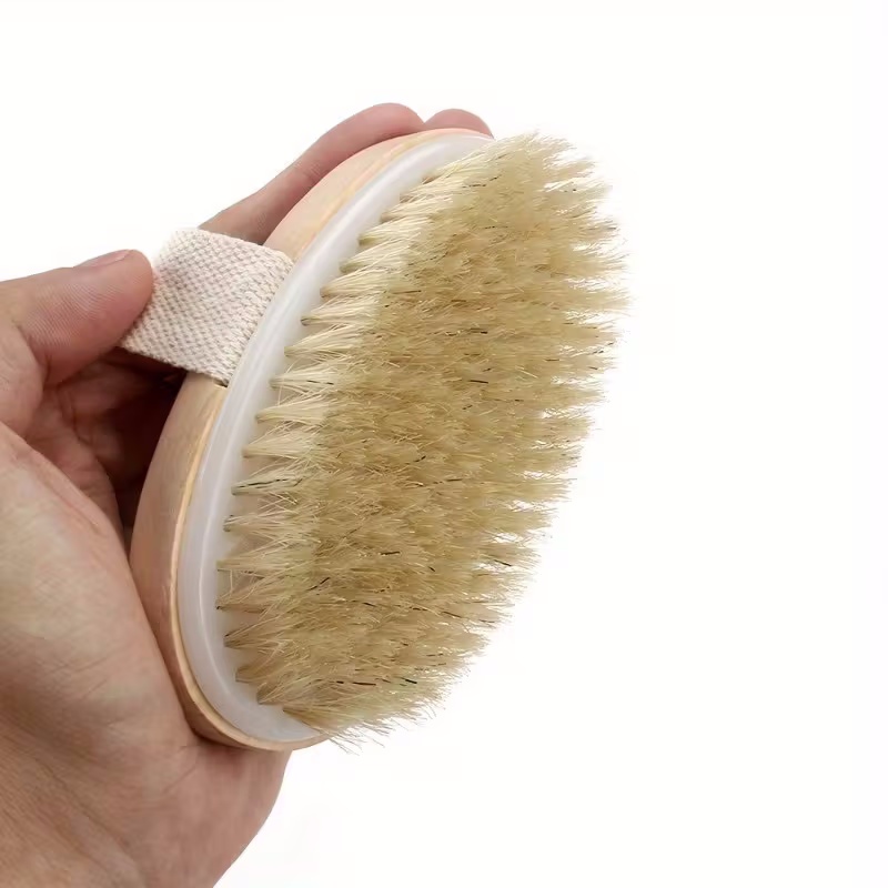 Wooden Bristle Body Brush Natu - Skincare B Erl review and price